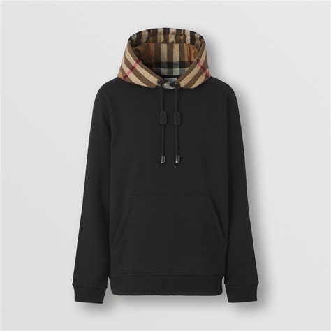 burberry hoodie zwart|burberry hoodie for men price.